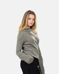Asymmetrisk Cardigan Grå