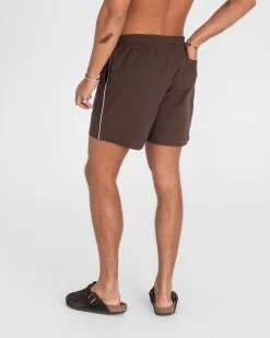 Badeshorts Brune