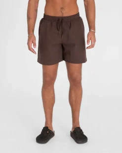 Badeshorts Brune