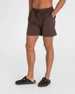 Badeshorts Brune
