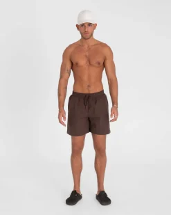 Badeshorts Brune