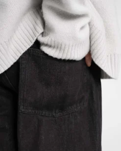 Baggy Denim Jeans Black