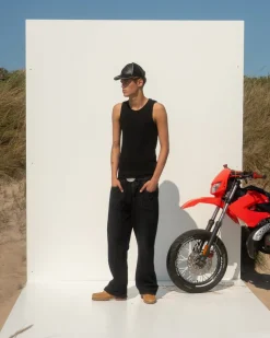 Baggy Denim Jeans Black