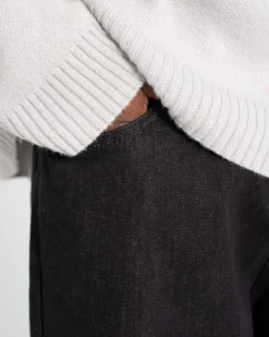 Baggy Denim Jeans Black