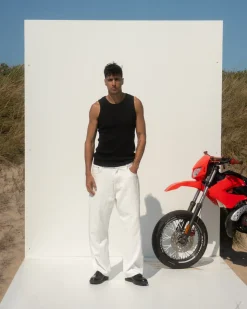 Baggy Denim Jeans White