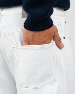 Baggy Denim Jeans White