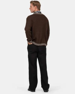 Baggy Hørbukser Sort