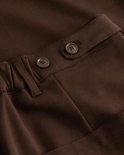 Baggy Suit Pants Brown