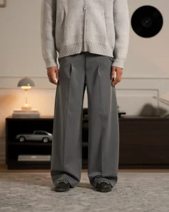 Baggy Suit Pants Grey