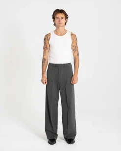 Baggy Suit Pants Grey