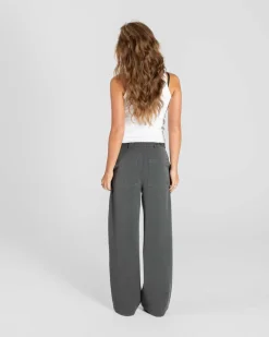 Baggy Suit Pants Grey dame