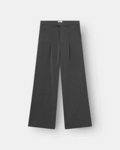Baggy Suit Pants Grey dame