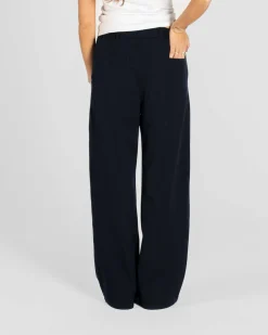 Baggy Suit Pants Navy