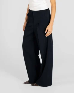 Baggy Suit Pants Navy