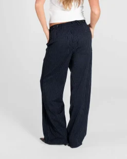 Baggy Suit Pants Pinstriped