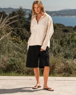 Bermuda Shorts Black Dame