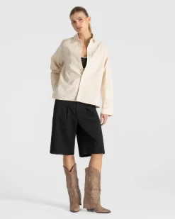 Bermuda Shorts Black Dame