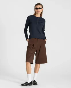 Bermuda Shorts Brown Dame