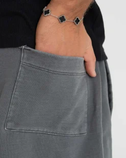 Blank Shorts Washed Grey