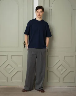 Blank T-shirt Navy