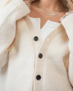 Cardigan Cremehvid
