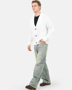 Cardigan With Pockets Hvid