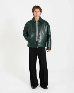 Croc Jacket Green