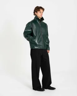 Croc Jacket Green