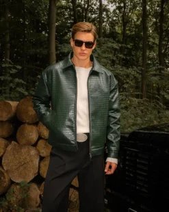 Croc Jacket Green