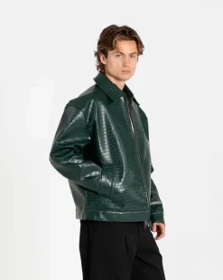 Croc Jacket Green