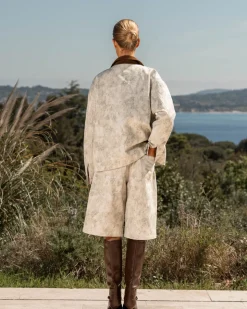Denim Jacket Limewash Dame