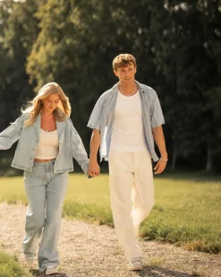 Denim jakke blå