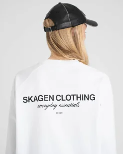 Everyday Essential Raglan Longsleeve White dame