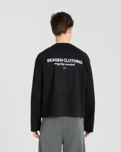 Everyday Essential Raglan Longsleeve Black