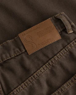Extra baggy Denim Brown