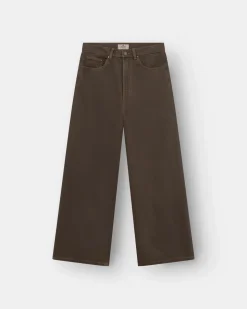 Extra baggy Denim Brown