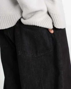 Extra baggy Denim Jeans Black