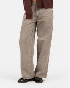 Extra Baggy Denim Jeans Rose Vintage Wash