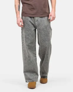 Extra baggy Denim Jeans Washed Grey