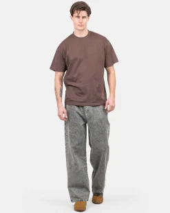 Extra baggy Denim Jeans Washed Grey