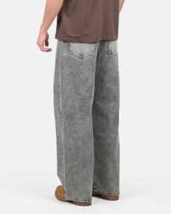 Extra baggy Denim Jeans Washed Grey