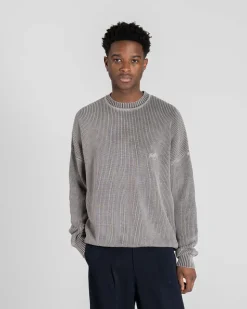 Fisherman Knit Washed Grey