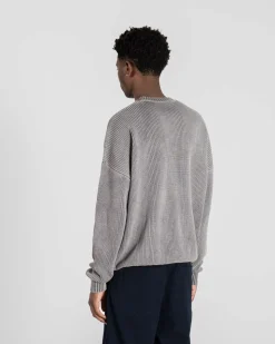 Fisherman Knit Washed Grey