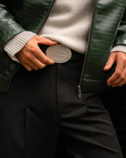 Half Zip Strik Brun