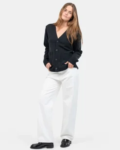 Half Zip Strik Brun