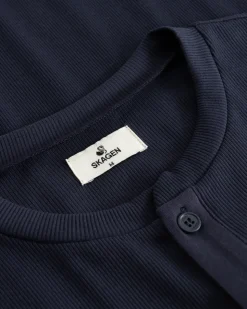 Henley Short Sleeve Navy