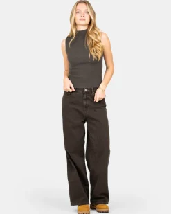 Highneck knitted Top Grå