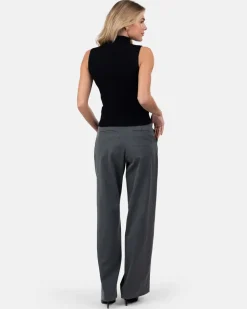 Highneck knitted Top Sort