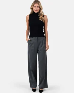 Highneck knitted Top Sort
