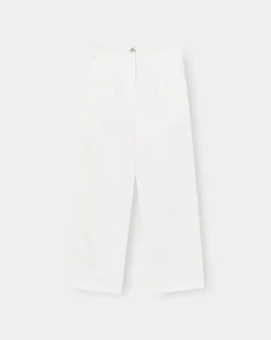 Hør Suitpants Hvid